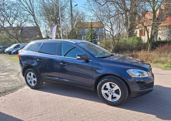 Volvo XC 60 cena 58900 przebieg: 159000, rok produkcji 2013 z Międzyzdroje małe 254